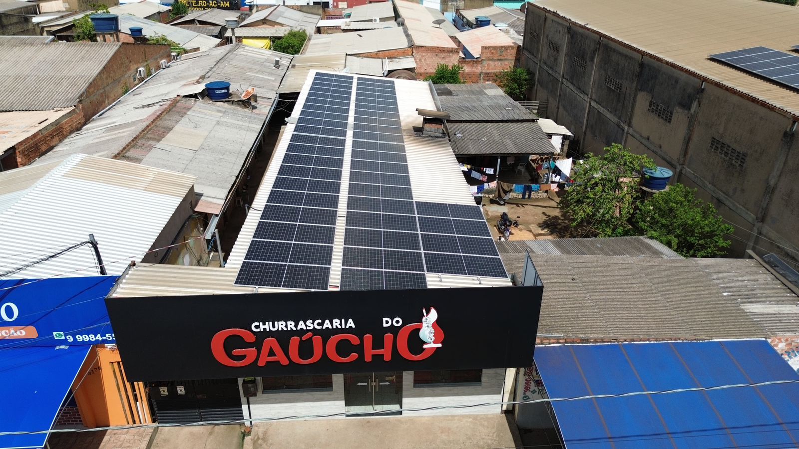 Projeto de energia solar da Abrange Sol Tech — projeto 1