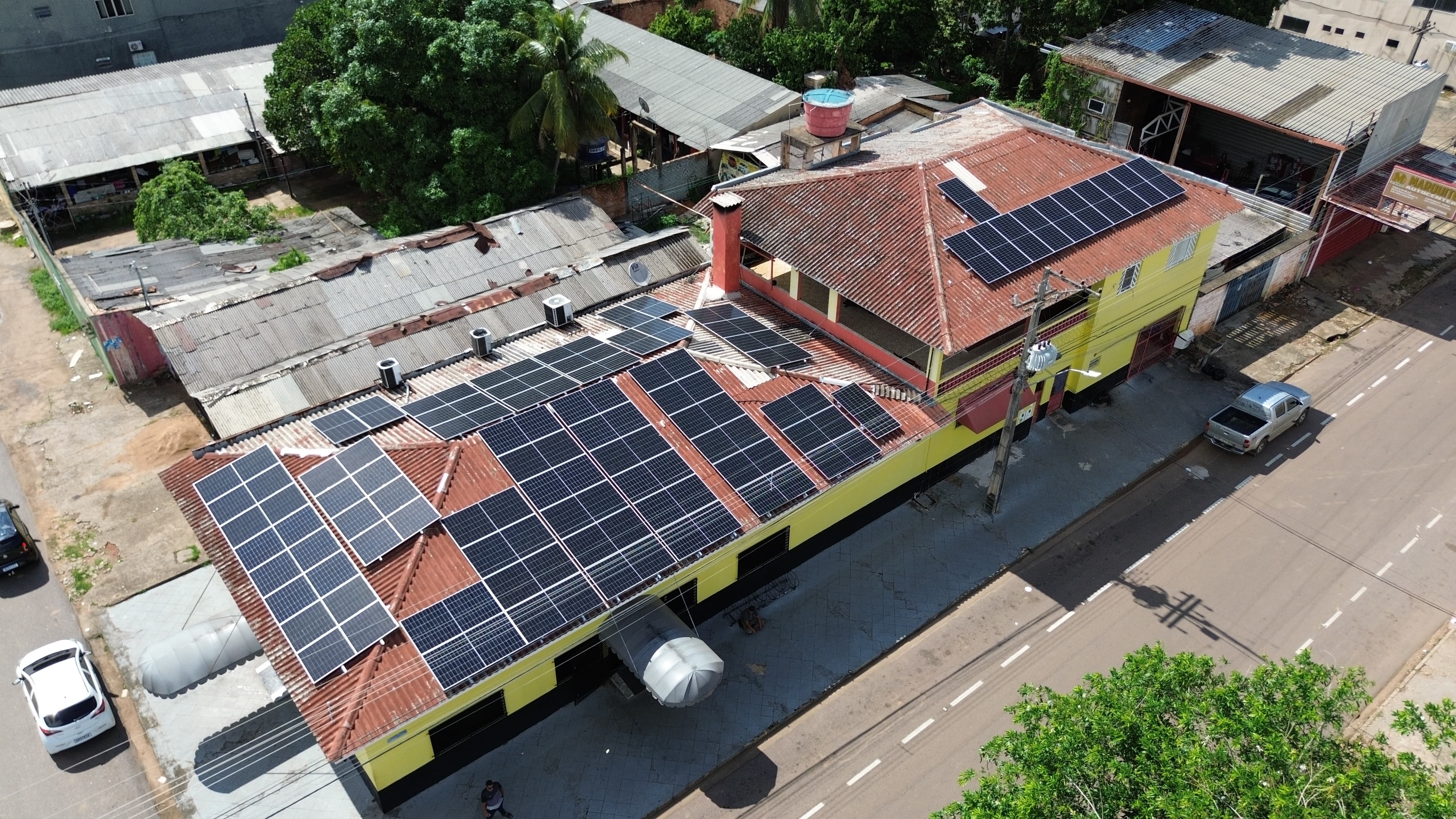 Projeto de energia solar da Abrange Sol Tech — projeto 3