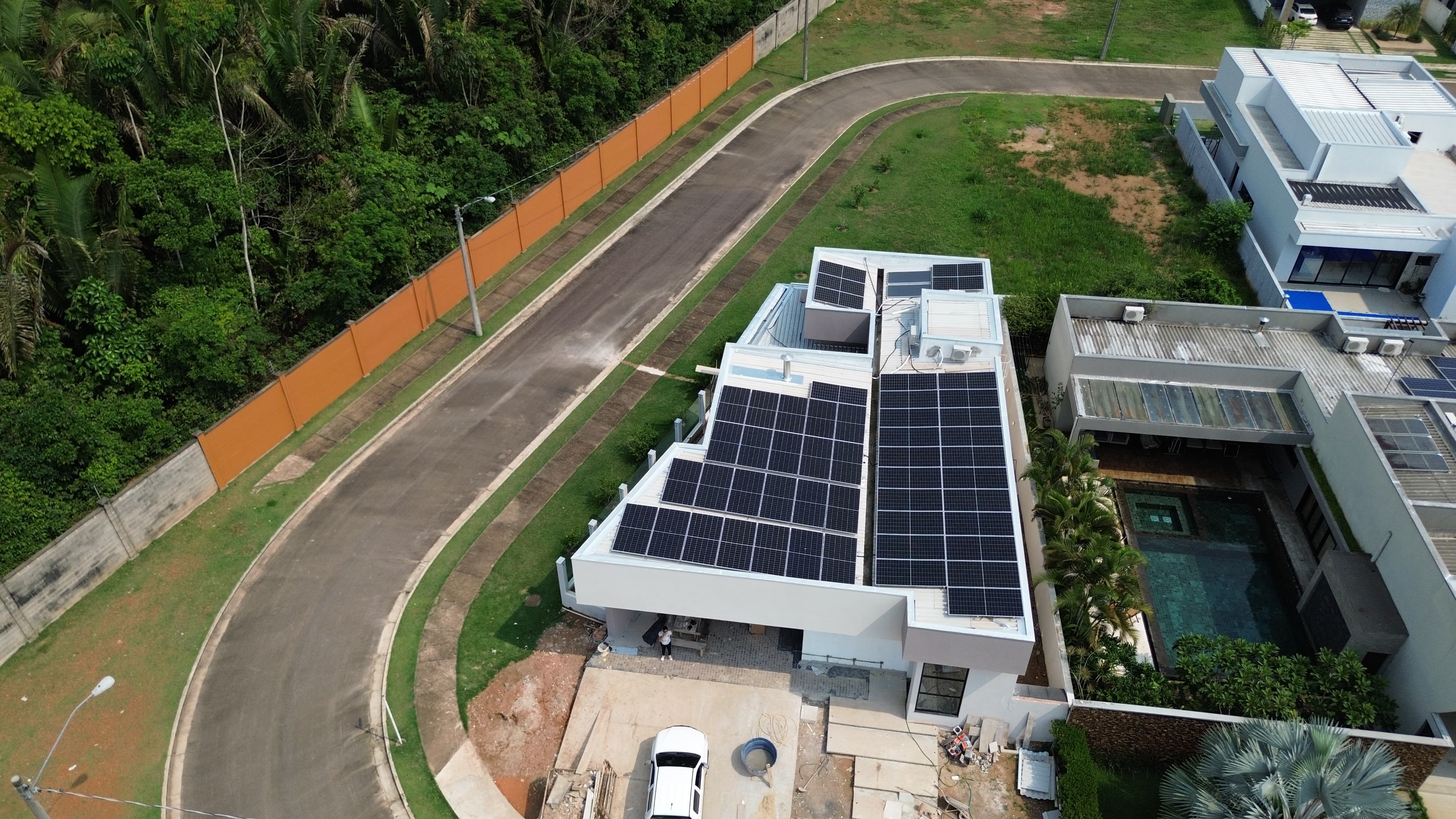 Projeto de energia solar da Abrange Sol Tech — projeto 5